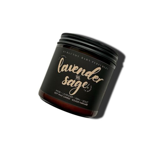 Lavender & Sage Soy Candle