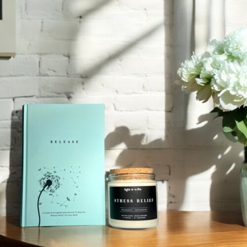 Release: Light & Write Candle & Journal Gift Set